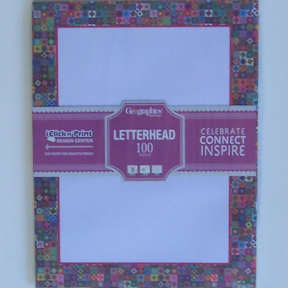 GEOGRAPHICS Fiesta Border GeoPaper (100 sheets)